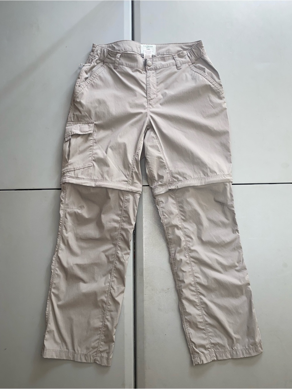 L.L. Bean Convertible Zip-Off Cargo Hiking Pants